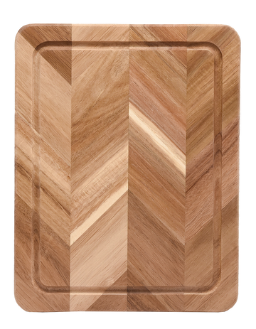 H&B ACACIA WOOD CUTTING BOARD WITH GROOVE Home and beyond